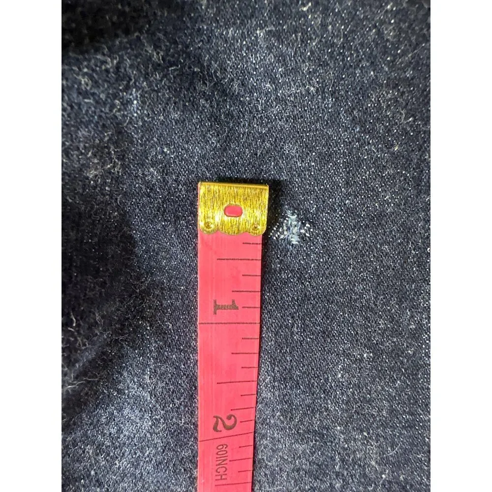 Adam Lippes Denim Skirt Cotton Blend Mini A-Line Medium Wash Blue 8 NO BUTTONS - Picture 8 of 10